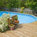 Creating an Above Ground Pool Landscape with Plants