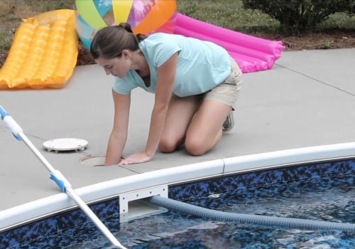 Cleaning an In-ground Swimming Pool